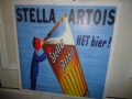 STELLA  ARTOIS  светеща реклама на бира., снимка 1