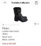 Боти Pinko - Leather biker boots, снимка 4