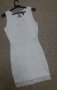РАЗКОШНА бяла дантелена рокля с отворен гръб , снимка 1 - Рокли - 42265781