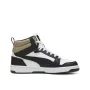 Мъжки маратонки PUMA Rebound V6 Mid Shoes White/Black, снимка 1