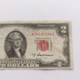 2 долара/DOLAR ,САЩ/USA/червен печат/RED seal -1953 година, снимка 3