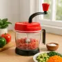 Мултифункционален кухненски чопър 2L – Смила, нарязва и миксира само с едно завъртане, снимка 2