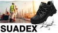SUADEX Неразрушими  работни обувки със стоманени пръсти , строителни, туристически, номер 42, снимка 1