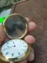Стар позлатен джобен часовник, снимка 3