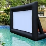 Надуваем проекционен екран за събития и кино на открито – Перфектен за партита и прожекции, снимка 9