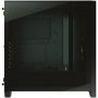 Геймърска Кутия за компютър Corsair 4000D Airflow Tempered Glass CC-9011200-WW Black Middle Tower, снимка 2