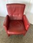 Червено кожено кресло, снимка 3