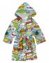 Цветни и меки детски халати с качулка, снимка 1 - Хавлии и халати - 38757273