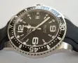 Ръчен часовник Longines HydroConquest Automatic L3.641.4 Черен циферблат 39 мм водолазен часовник, снимка 3