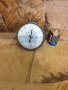 Стар немски термометър минус 20 Plus 60 GM, снимка 1 - Стенни часовници - 30218824