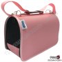 Транспортна чанта за Куче/Коте - S размер - 37/19/23см - Розов цвят
