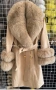 Дамски палта от алпака - вълна, кашмир и естествен косъм от лисица, снимка 1