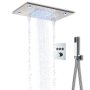 Термостатен душ с LED осветление за вграждане в таван, снимка 2