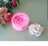 Голяма Отворена Роза силиконов молд форма калъп шоколад фондан гипс сапун, снимка 2