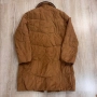 Дамско кафяво пухено яке Luhta, размер L, винтидж ватирано зимно палто, топло ретро, снимка 6