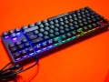 Nox Scavenger TKL механична геймърска клавиатура RGB Blue Switch, снимка 1