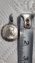Античен сребърен медал/висулка на Света Мария от Лурд, снимка 5