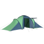vidaXL Къмпинг палатка за 6 души синьо и зелено(SKU:93184