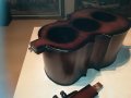 цигулка-дървена за колекция за вино-60х22х16см, снимка 17