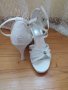 Бели дамски сандали, снимка 2