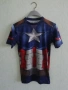 Under Armour Captain America The Avengers Compression Marvel Civil War оригинална нова тениска мъжка, снимка 1