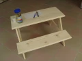 Детска учебна масичка с пейки, снимка 2