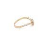Златен дамски пръстен 1,68гр. размер:55 14кр. проба:585 модел:21864-1, снимка 2