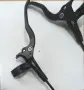 Пълен комплект хидравлични спирачки Shimano BR-MT410 + дискове 180mm / 160mm, снимка 3