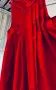 Прекрасна червена рокля, снимка 3