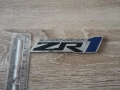 Chevrolet ZR1 Supercharged сребриста емблема, снимка 3