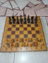 Стар Дървен Шах .Размери - 34 х 34см. , снимка 1