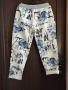 памучен спортен панталон на цветя , снимка 2