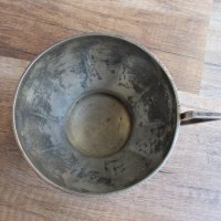 стара сребърна чаша за чай, снимка 8 - Антикварни и старинни предмети - 32105692