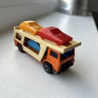 Метална количка Matchbox BEDFORD CAR TRANSPORTER в мащаб 1:111, снимка 2 - Колекции - 39835863