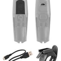 Комплект LED светлини за велосипед FORCE VARIO, USB, предна/задна, снимка 4 - Аксесоари за велосипеди - 42730297