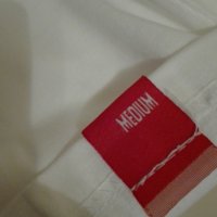 Бяла памучна тениска, снимка 5 - Тениски - 18206899