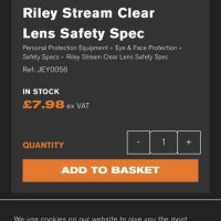 Защитни работни очила Riley, снимка 2 - Други - 44240692