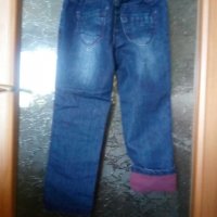 Нови детски дънки с подплата - Унисекс размер 110, снимка 5 - Детски панталони и дънки - 35527221