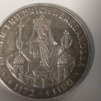 Монета, Deutschland 10 Mark 1990 Kaiser Friedrich I. Barbarossa (1122 - 1190), снимка 2 - Нумизматика и бонистика - 38849637