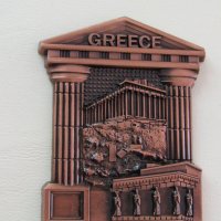 Метален магнит от Атина, Гърция-серия-4, снимка 1 - Колекции - 37840323