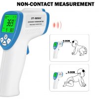 Безконтактен IR термометър за тяло, снимка 1 - Медицинска апаратура - 30133907