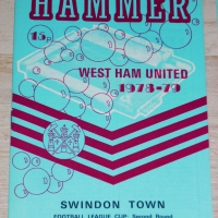  Уест Хям Юнайтед оригинални стари футболни програми от сезони 1978/79 и 1979/80, снимка 2 - Фен артикули - 44513473