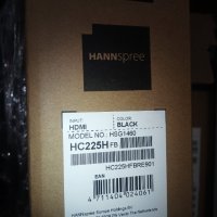 Нов монитор Hannspree с HDMI порт, снимка 5 - Монитори - 42306117