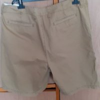Мъжки летни  къси  панталони  бежови , снимка 3 - Панталони - 37160196