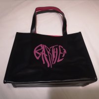 Нова дамска чанта за ръка черна с тъмно розово пакет, снимка 2 - Чанти - 37695795
