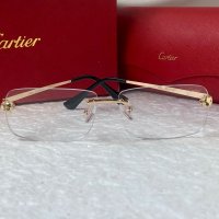 Cartier унисекс прозрачни слънчеви диоптрични рамки очила за компютър, снимка 4 - Слънчеви и диоптрични очила - 39000263