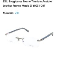 Нови, ръчно изработени диоптрични очила на луксозната френска марка ZILLI ! , снимка 2 - Слънчеви и диоптрични очила - 42780721