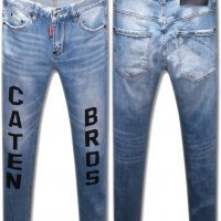 DSQUARED D2 COOL GUY CATEN BROS PRINT Мъжки Дънки size 48 (32), снимка 2 - Дънки - 29481725