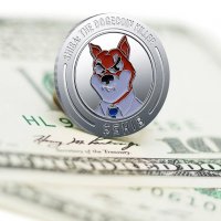 Шиба Ину монета / Shiba Inu: The Dogecoin Killer coin ( SHIB ) - Silver, снимка 3 - Нумизматика и бонистика - 38846621