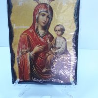 Икона на Пресвета Богородица майка Закрилница Д, снимка 3 - Икони - 37622683